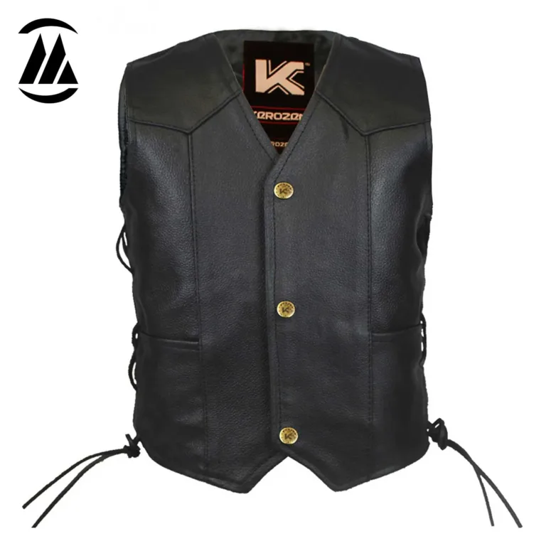 Biker Child Leather Vest