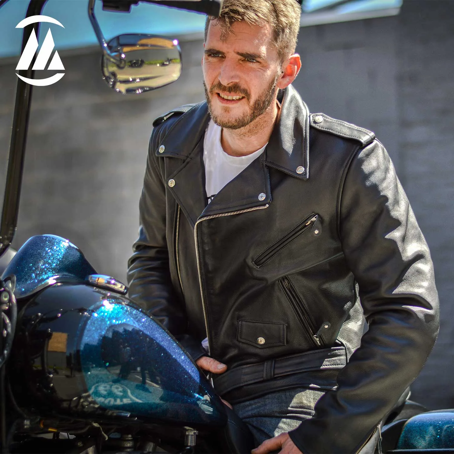 Brando Leather Biker Jacket