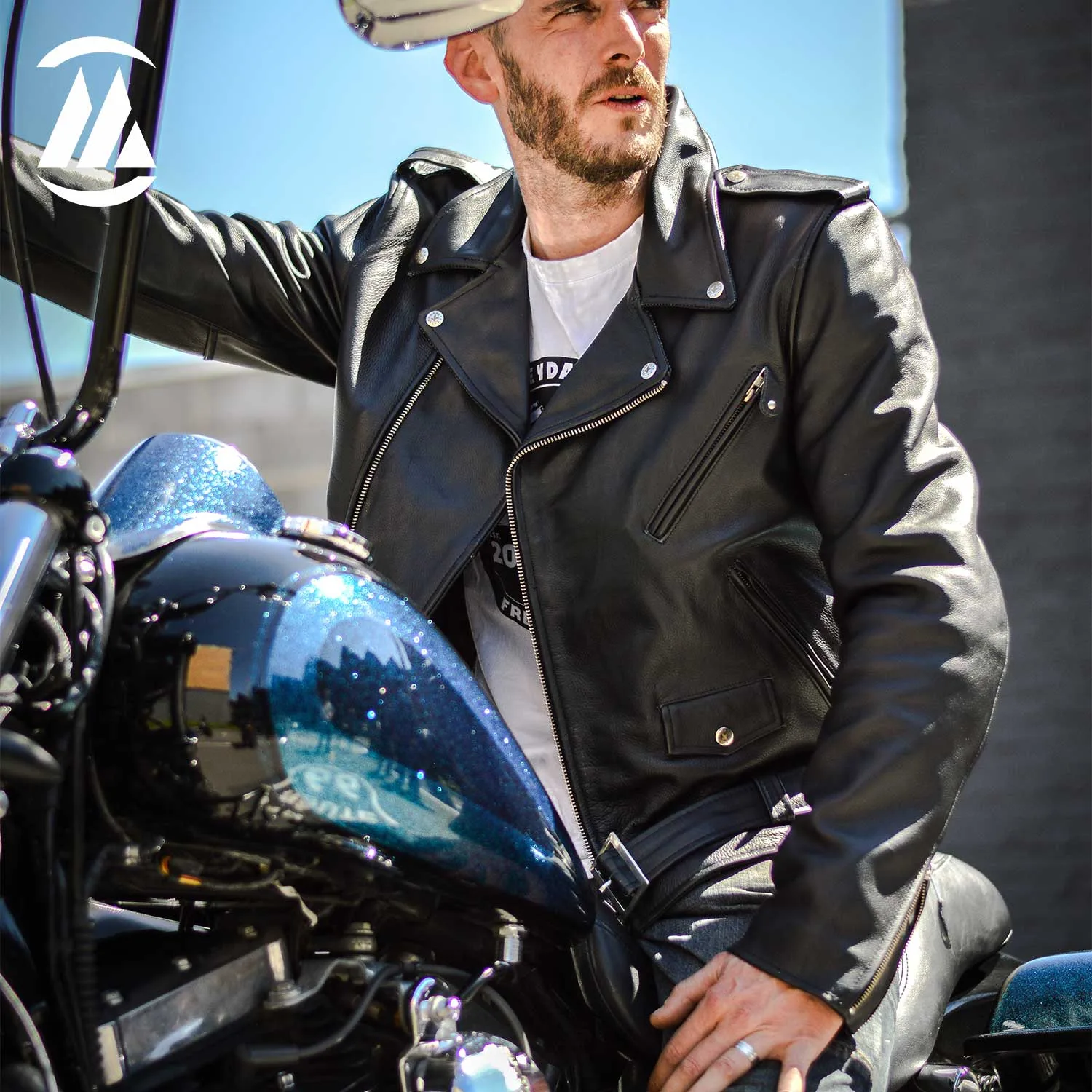 Brando Leather Motorcycle Jacket