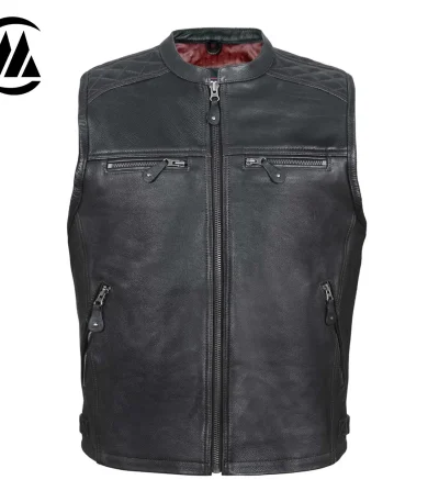 Eddie Men Leather Vest