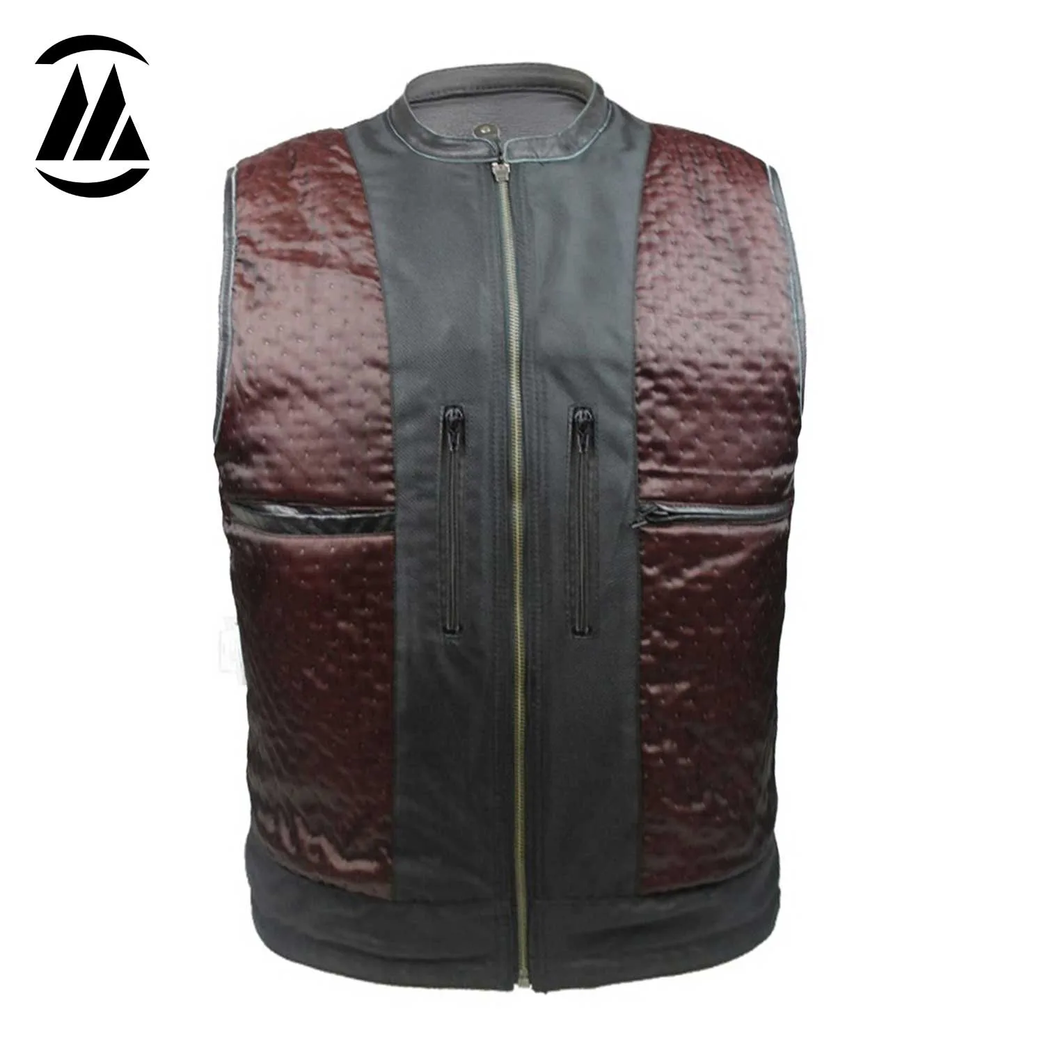 Secure Gunmetal Zipper Closure