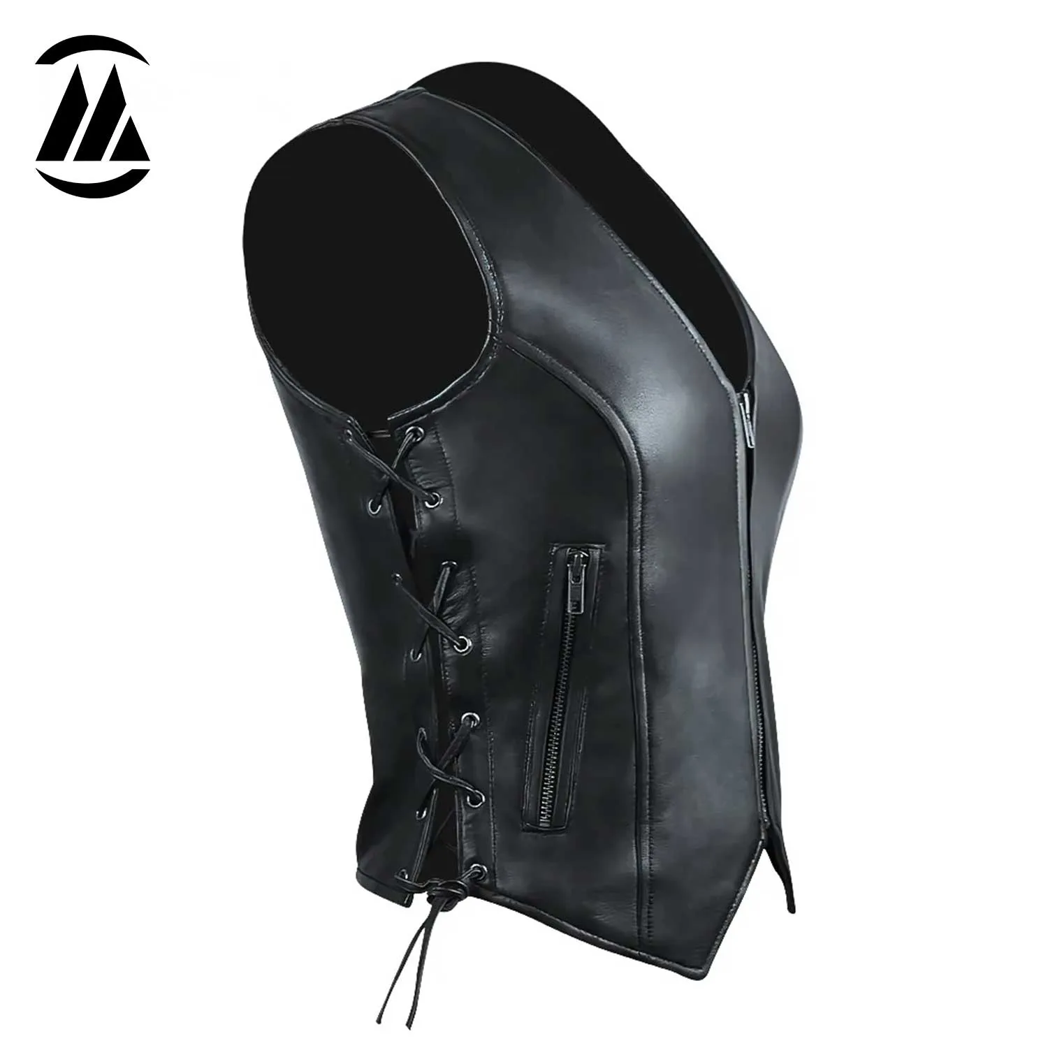 Fabi Ladies Lambskin Vest side