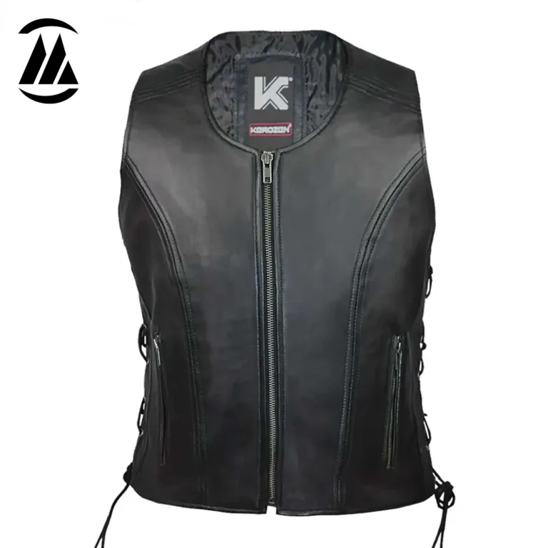 Kate Leather Women Vest