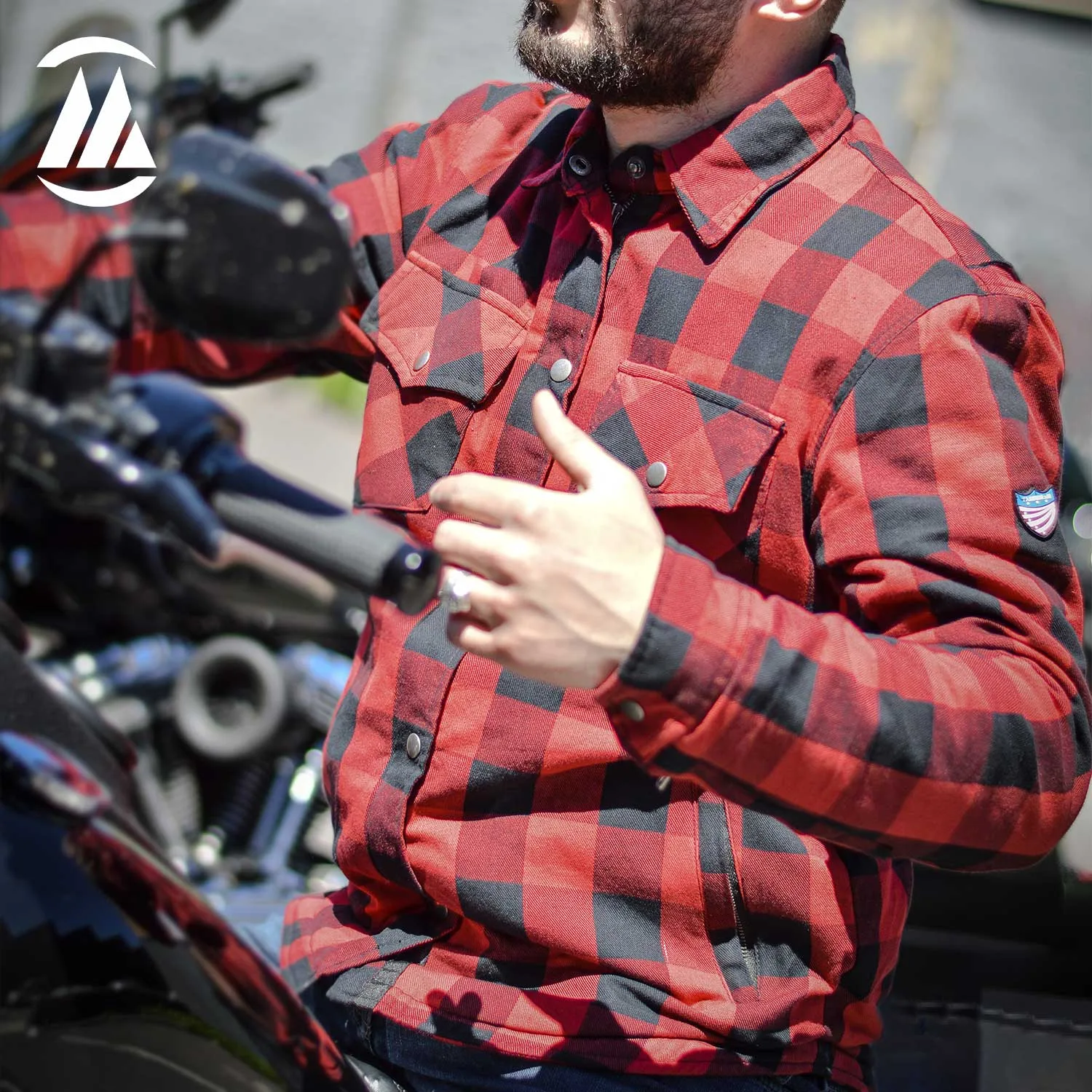 Biker Flannel shirt