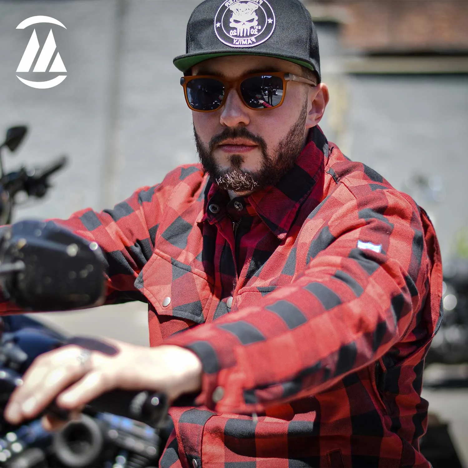 Biker Flannel Jacket