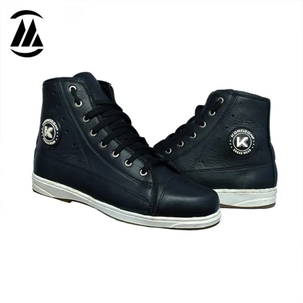 Unisex Leather biker Sneakers