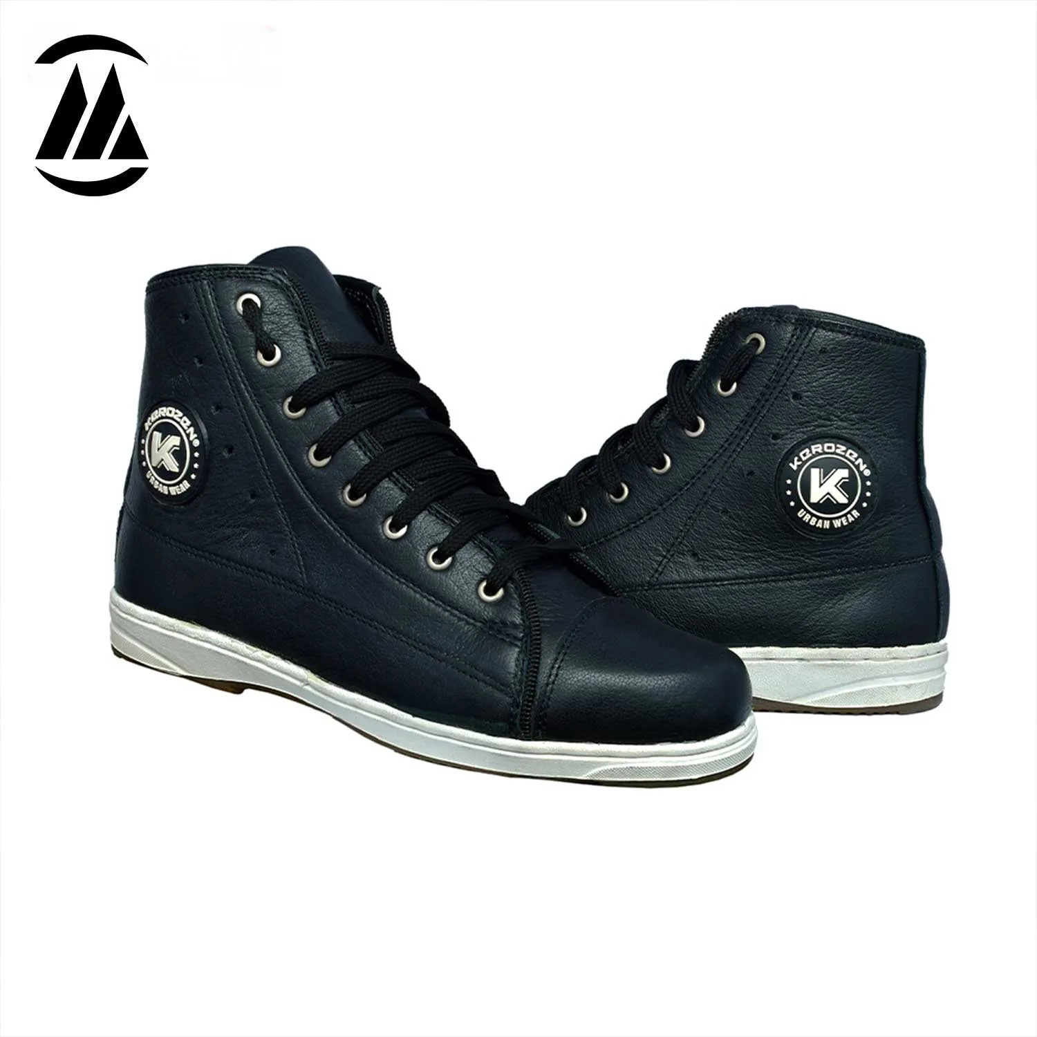 Unisex Leather biker Sneakers