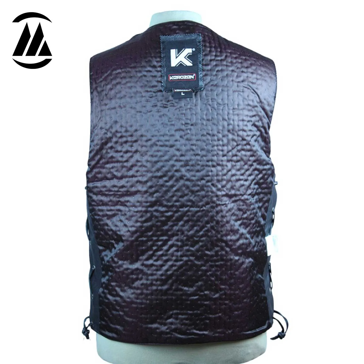 Steven Leather Biker Vest - Image 4