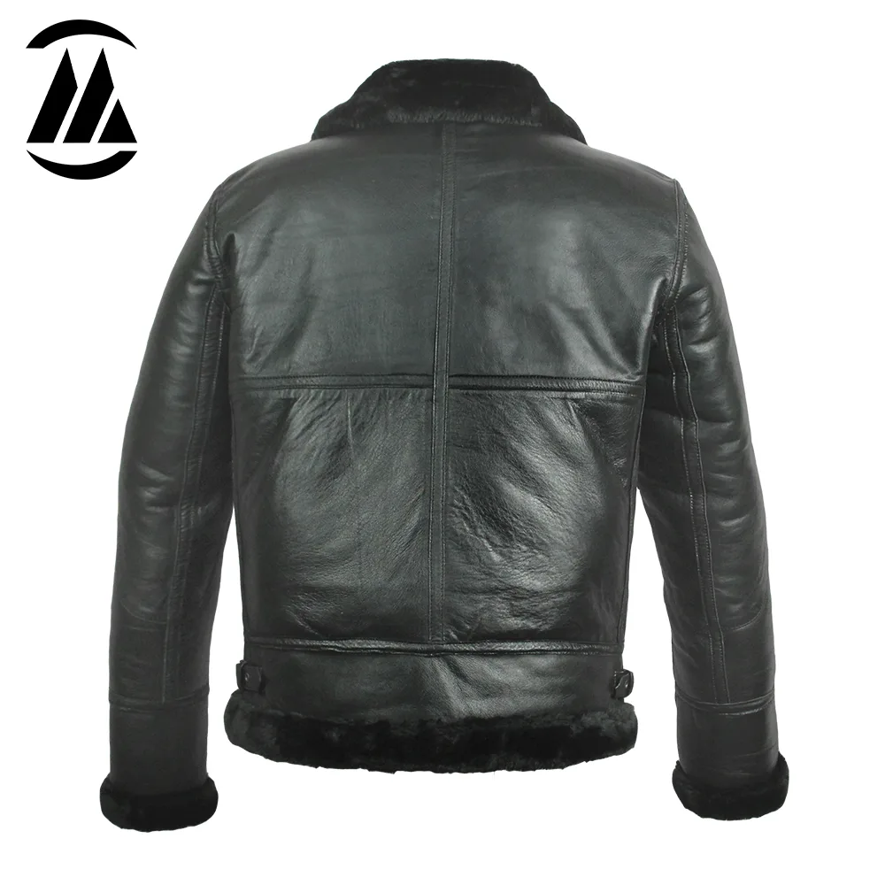 Miller Black Men Fur Jacket - Image 2