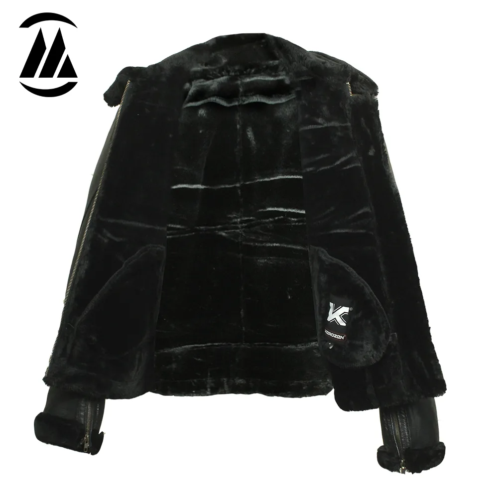 Miller Black Men Fur Jacket - Image 5